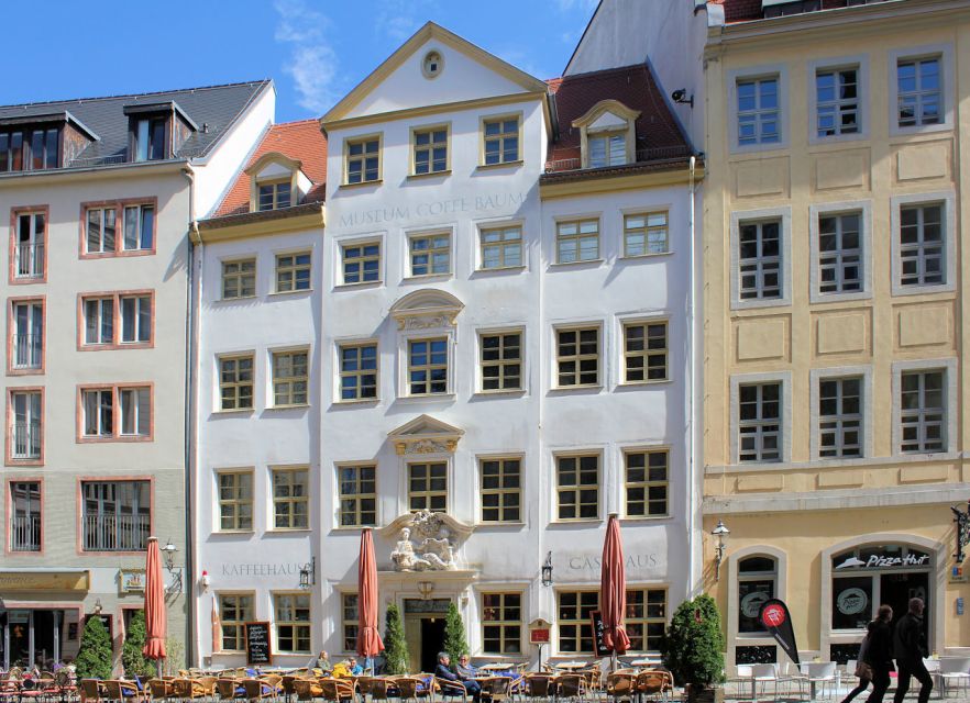 1.5 hour walking tour through beautiful Leipzig - Coffeehouse culture at Zum Arabischen Kaffeebaum, then Barthels Hof