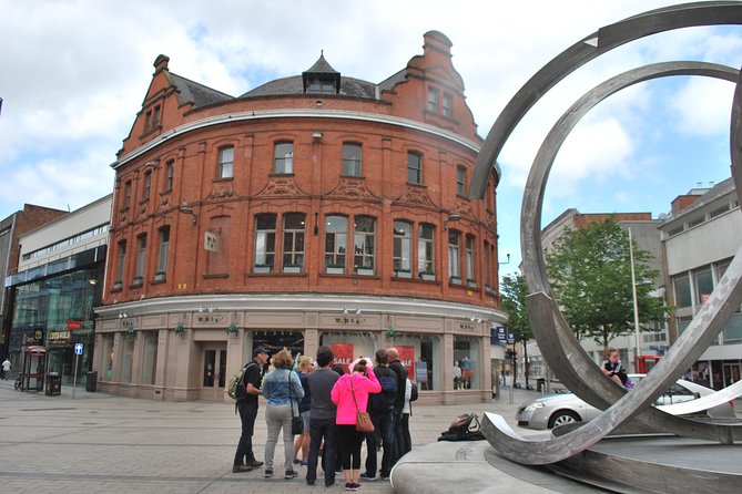 A History of Terror - Belfast City Centre Walking Tour - The Spirit of Belfast (aka the Onion Rings): resilience made visible
