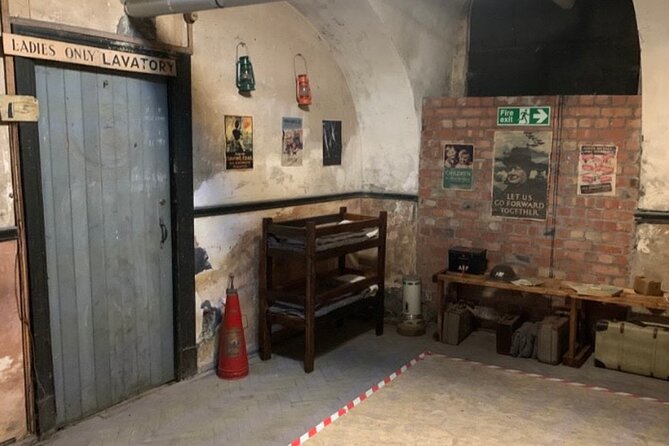 Air Raid Shelter + St. Nicholas Market Walking Tour - Stop under the Corn Exchange: air-raid shelters and the feeling of evidence