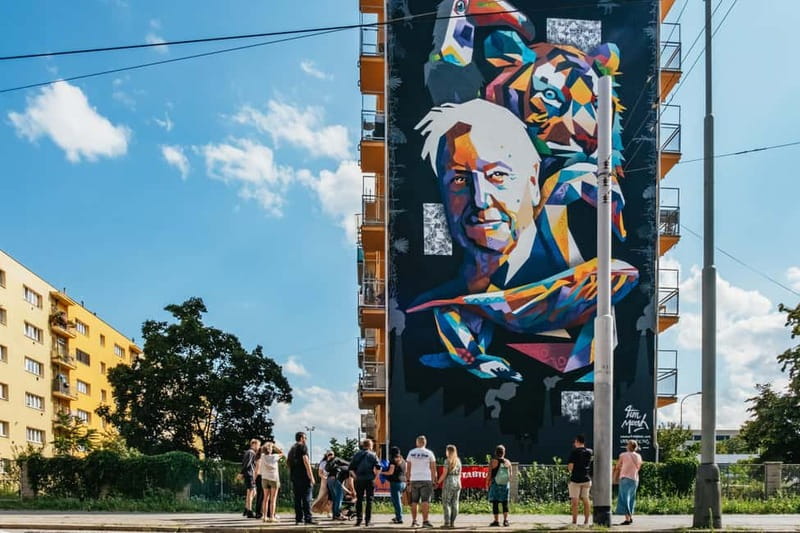 Alternative Prague Walking Tour - Crypto Anarchy Murals and the Steampunk Underground Side of Prague
