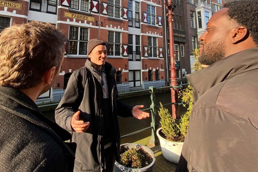 Amsterdam: Anne Frank Guided Small Group Walking Tour - Dam Square photo stop: where public life met growing danger