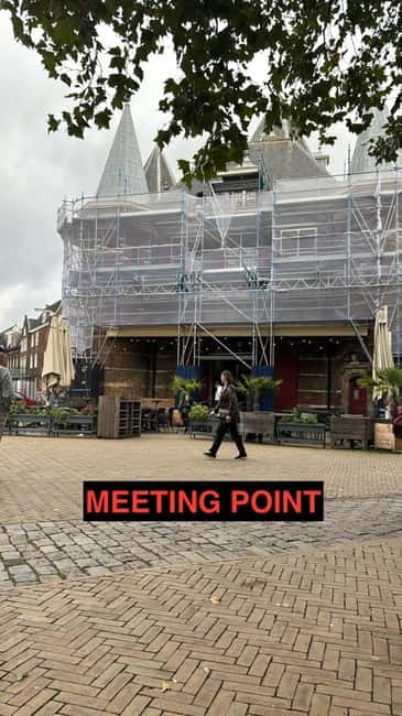 Amsterdam: Anne Frank Guided Walking Tour in DE/EN/IT/ES - Jewish Historical Museum and the Auschwitz Monument stop