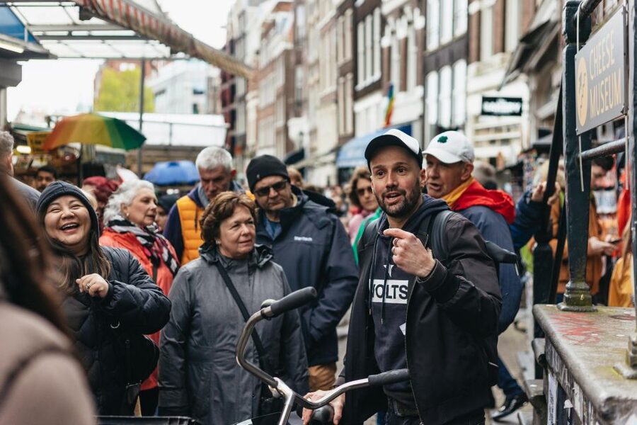 Amsterdam: Food and Culture Walking Tour with Tastings - Anne Frank House and Westerkerk Church views without the museum fatigue