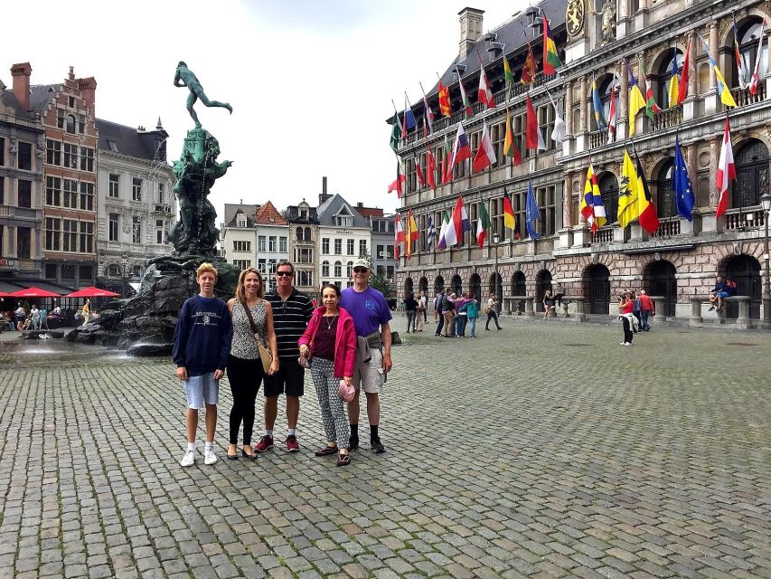 Antwerp: City Highlights Walking Tour - Walking Antwerp From Handschoenmarkt to the Railway Cathedral