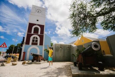 Aruba Downtown Historic and Cultural Walking Tour - The Fort Zoutman start: old fort, then skyline