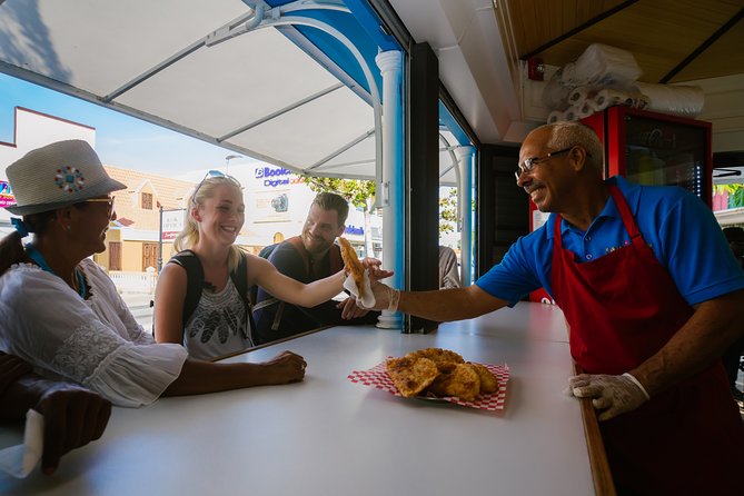 Aruba Downtown Historic and Cultural Walking Tour - Coco Plum Restaurant and the pan bati tasting