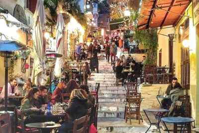Athens at Night Small-Group Walking Tour with Dinner - Where you meet: starting near Syntagma at Nike Store (Ermou)