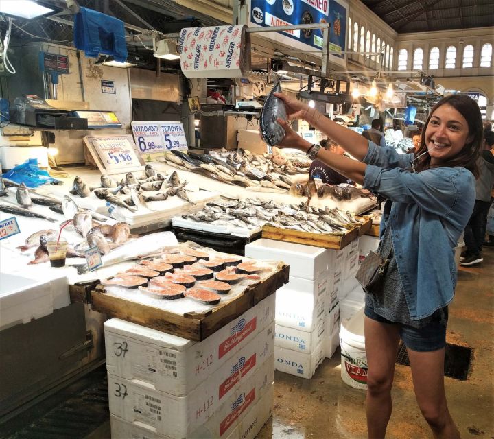 Athens: Authentic Greek Food Walking Tour - Inside Central Municipal Athens Market (8am to 4pm matters)