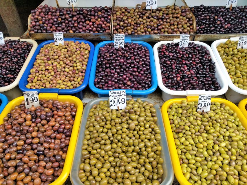 Athens: Authentic Greek Food Walking Tour - Psyri snack stop: meze you can order like a local