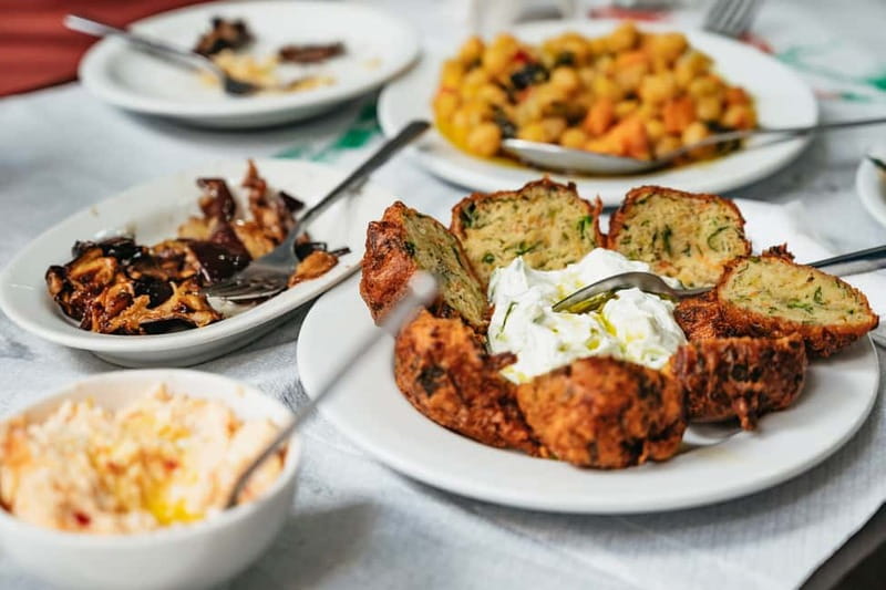 Athens: Guided Greek Food Walking Tour with Tastings - Where the tour starts in Monastiraki and how the day moves