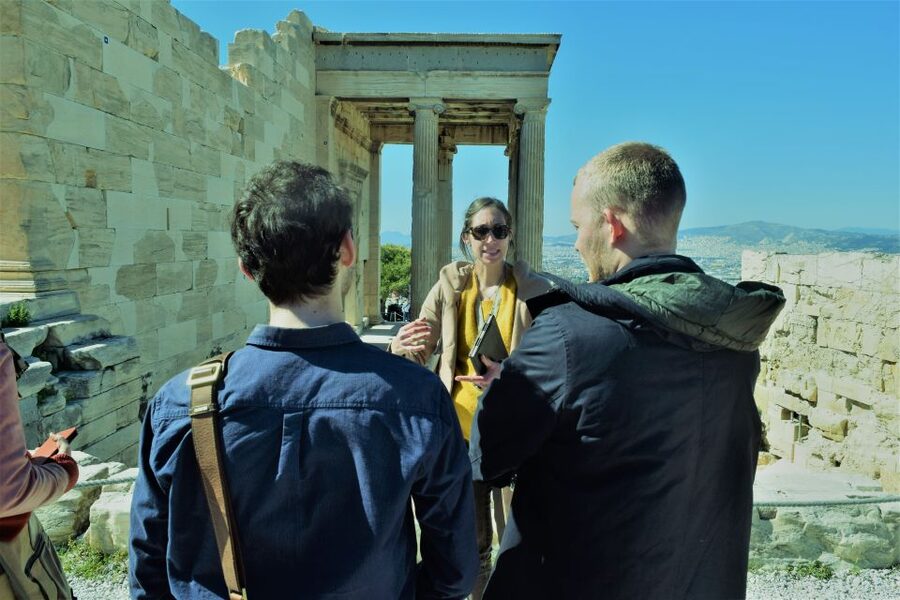 Athens: The Acropolis Guided Walking Tour in German - Theatre of Dionysus: grabbing a seat in the roots of Greek drama