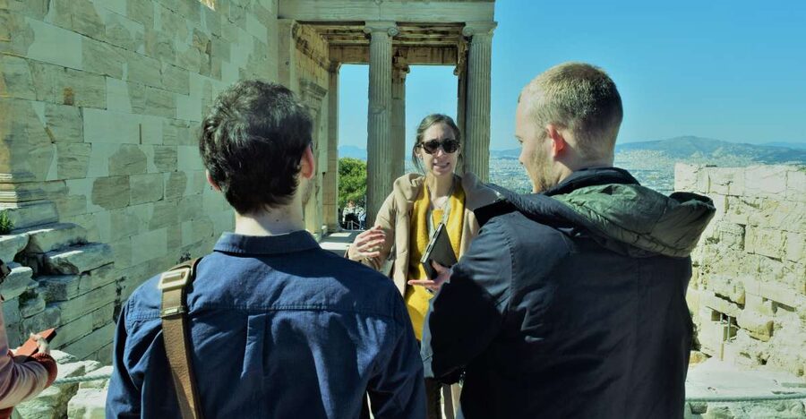 Athens: The Acropolis Guided Walking Tour in German - The Asklepieion (early hospital): healing history on sacred ground