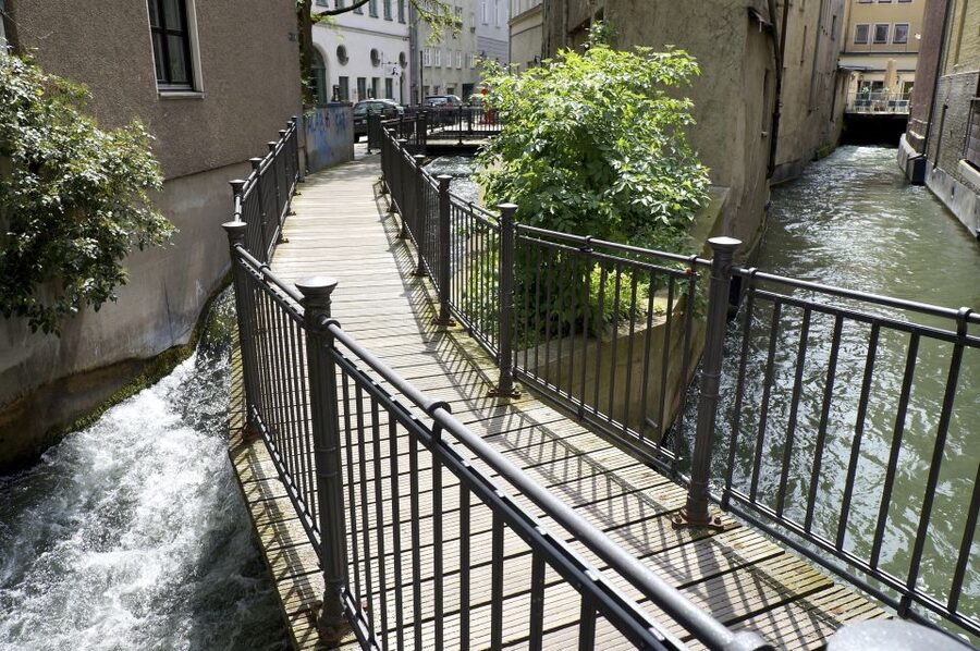 Augsburg's Water Management System - City Walking Tour - Cobblestones and fountains: seeing Augustus, Merkur, and Herkules as a system