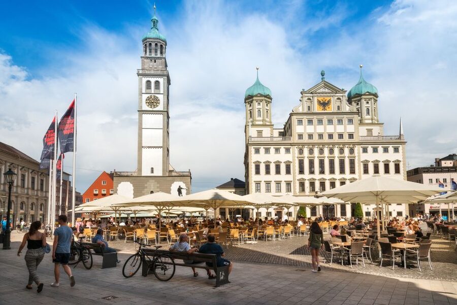 Augsburg: Walking Tour with Fuggerei - A Personality Walk: Fugger, Mozart, and the Streets Between