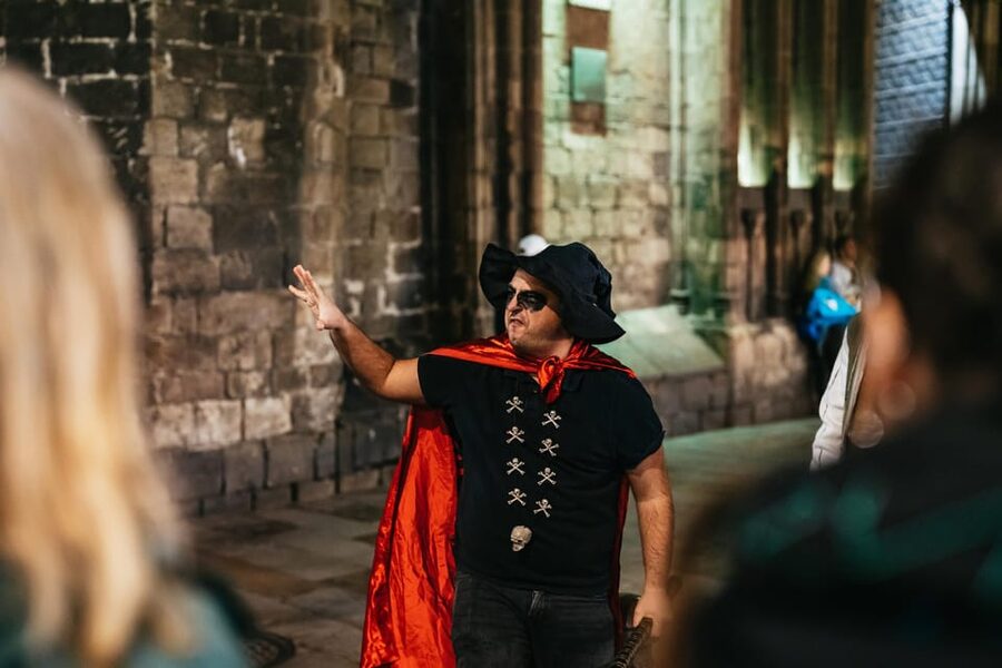 Barcelona: Gothic Quarter Ghosts and Legends Walking Tour - Price and value: $19 for 1.5 hours on foot