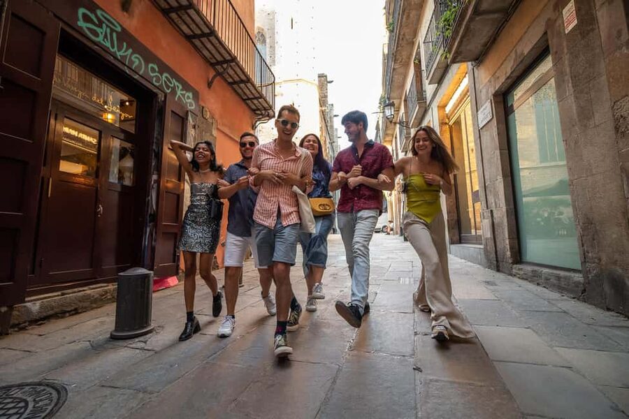 Barcelona: Guided Walking Tour - Meeting at Plaça Nova: find the Barcino letters and go