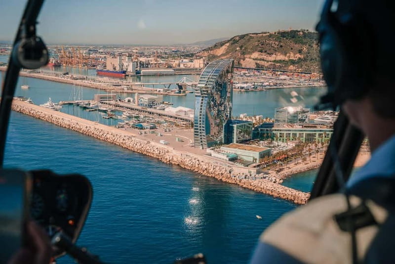 Barcelona: Helicopter Flight, Boat Ride, and Walking Tour - The Short Black Cab Transfers: When Timing Beats Wandering