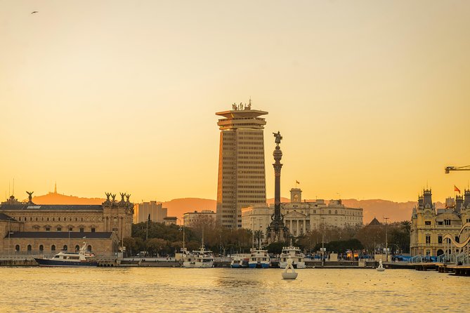 Barcelona Helicopter, Sailboat & Old Town Private Walking Tour - Gothic Quarter walking: cathedral façades and medieval lanes