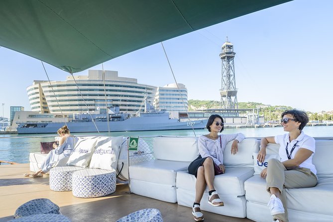 Barcelona Helicopter, Sailboat & Old Town Private Walking Tour - The boat portion after the flight: calming contrast, but don’t expect VIP