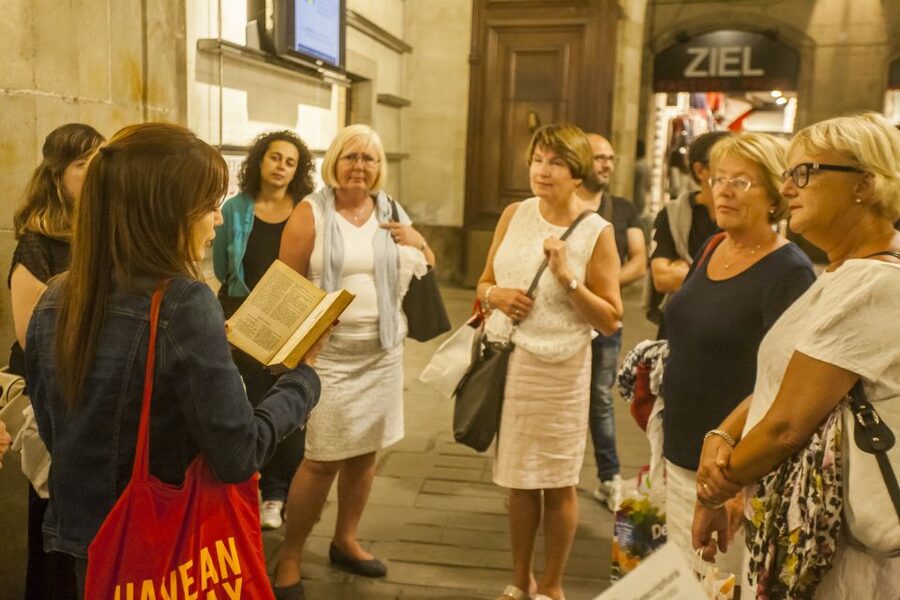 Barcelona: “The Shadow of the Wind” Literary Walking Tour - Forgotten Books Cemetery, Asylum, and Arc del Teatre: the darker side