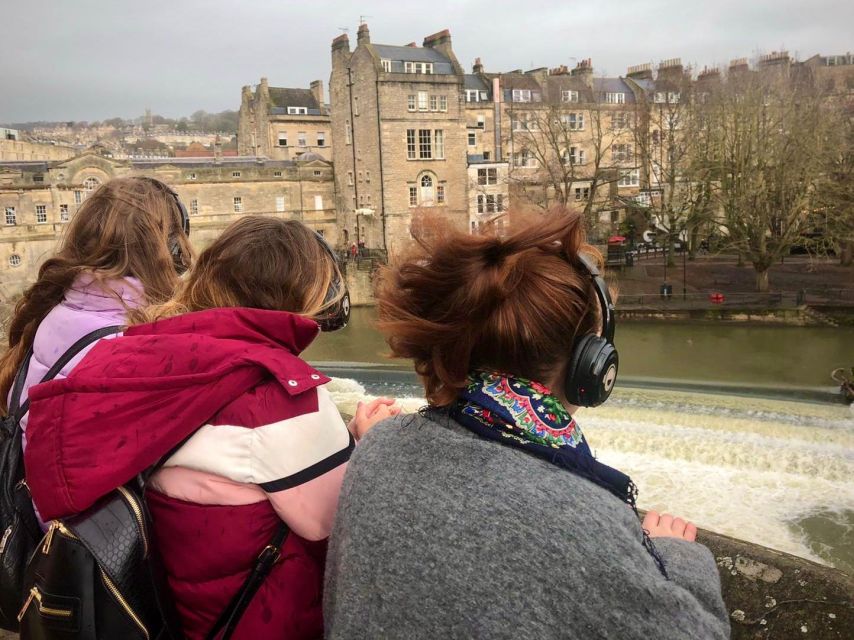 Bath: Bridgerton Filming Locations Walking Tour with Music - Music in your ears: helpful… with one small caveat