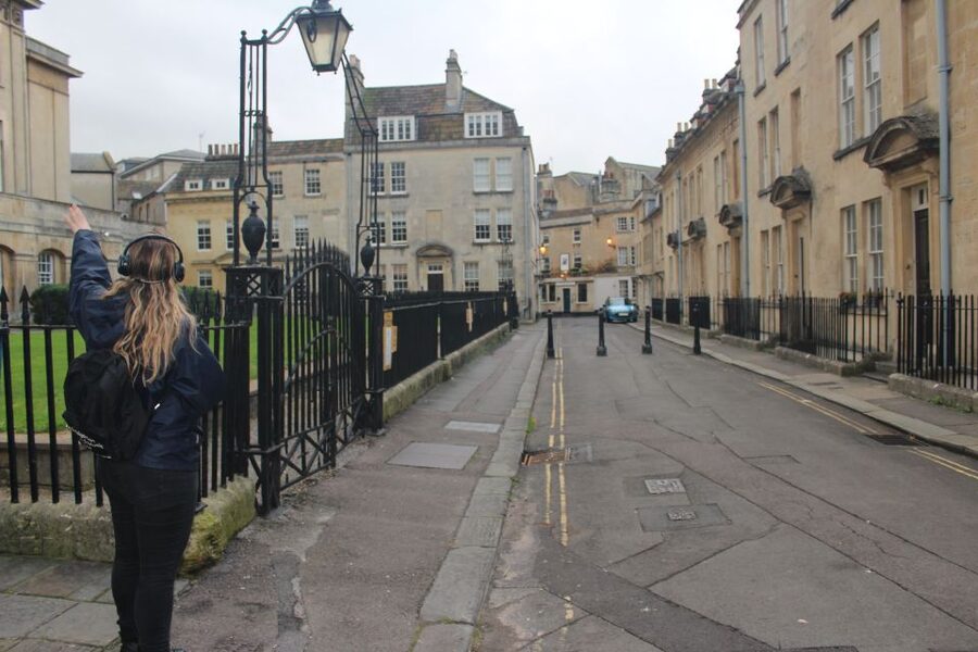 Bath: Bridgerton Filming Locations Walking Tour with Music - Small-group flow and headsets that actually help