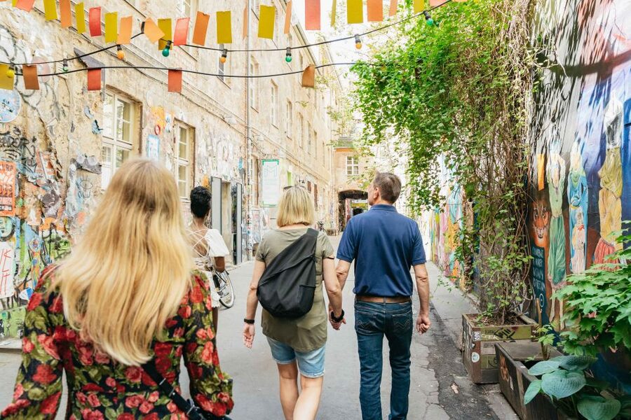 Berlin: Hidden Backyards Guided Walking Tour - Meeting at Hackescher Markt and Getting Started Right