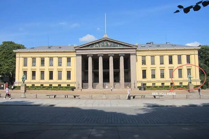 Best of Oslo Guided Walking Tour - Starting at University Square: find the P.A. Munch statue