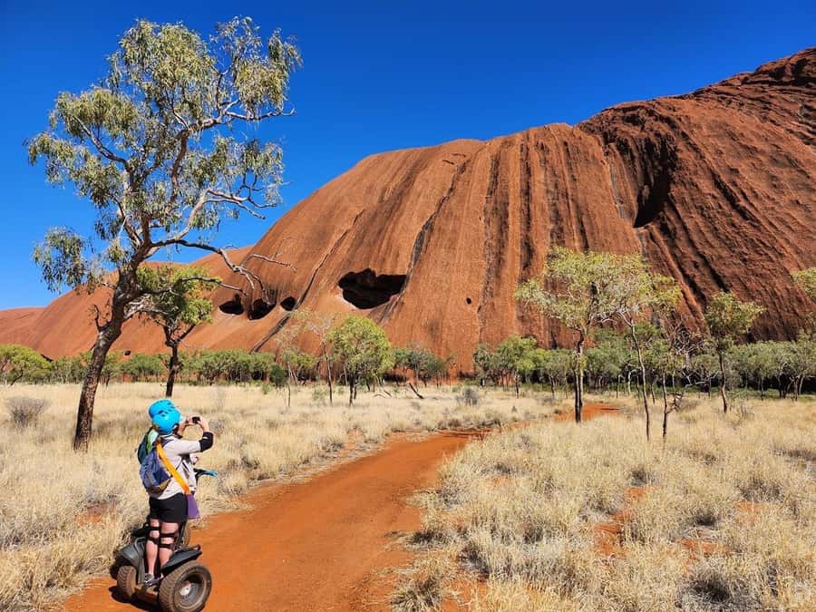 Best of Uluru - Segway and Walking Tour - Mutitjulu Waterhole: the stop that turns the scenery into a story