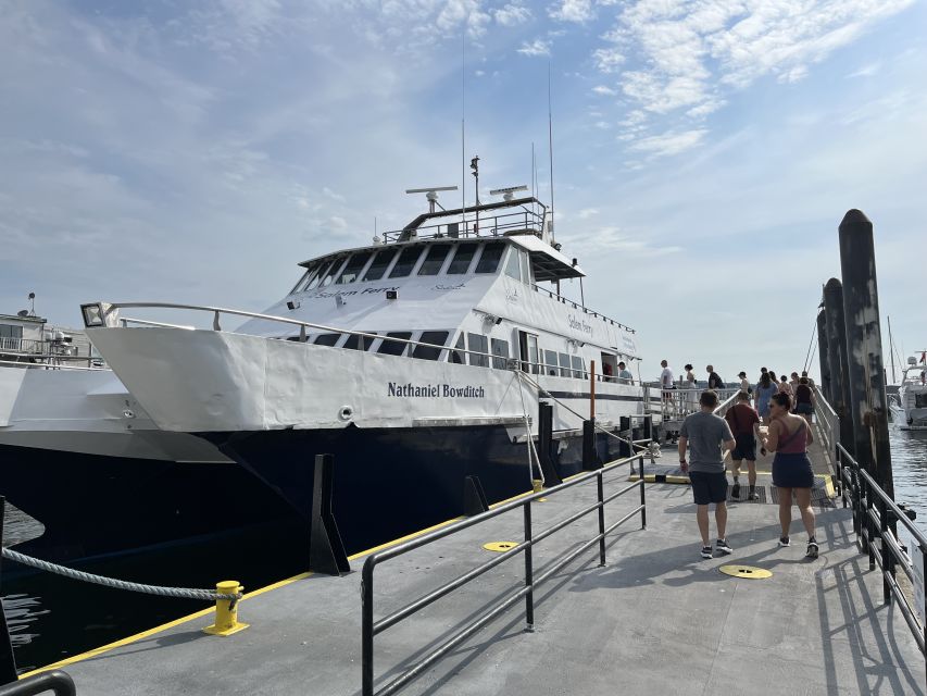 Boston: Salem by Boat – Witch Trials & Walking Tour - City Cruise Ferry to Salem: the water ride sets the mood
