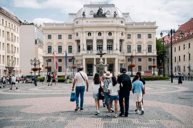 Bratislava: 1-Hour Small Group Walking Tour - Main Square and the Opera House: power, culture, and royal echoes