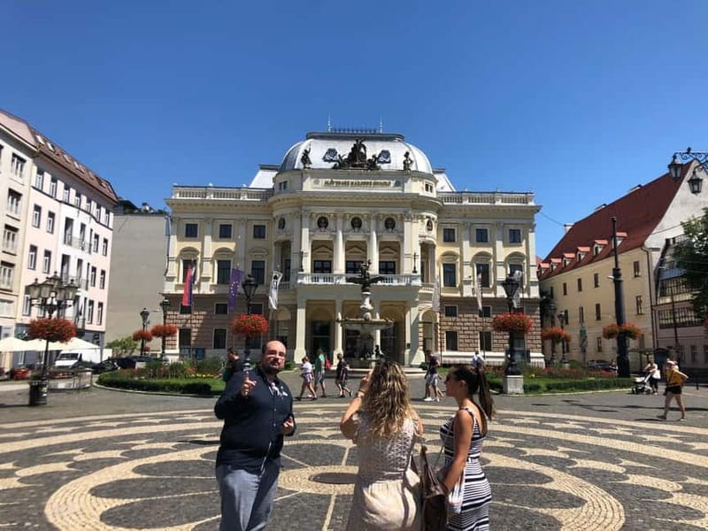Bratislava: 1-Hour Small Group Walking Tour - Ventúrska and Panská Streets: palaces and the fine points to notice