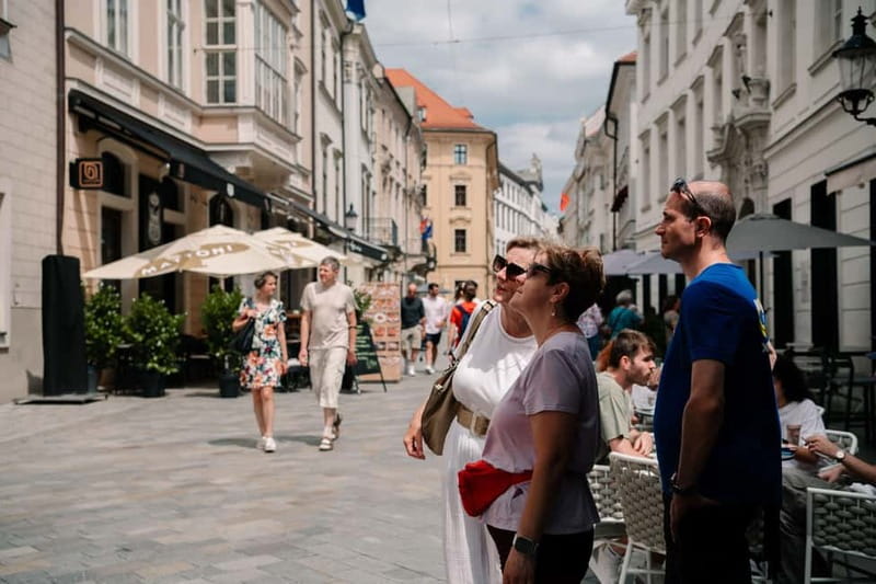 Bratislava: Private Walking Tour with Optional Beer Tasting - Michael’s Gate and the Former Parliament Area: Power in Stone, Right in the City Center