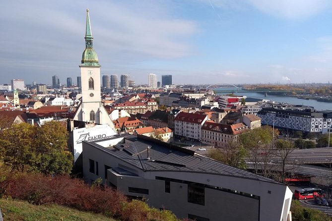 Bratislava walk tour with bonuses and castle 3€ + Tip, kids free - Maximilian’s Fountain and Michael’s Tower: power, defense, and everyday life