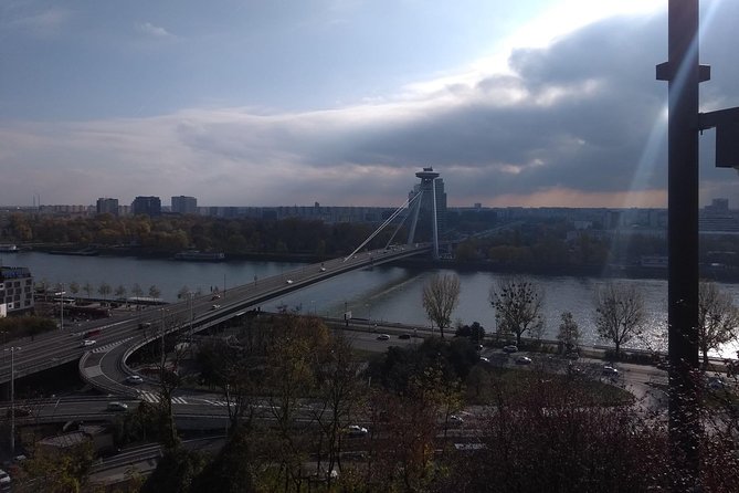 Bratislava walk tour with bonuses and castle 3€ + Tip, kids free - Obchodná (ulica) Street and the statue sequence: shops, drinks, and quick culture hits