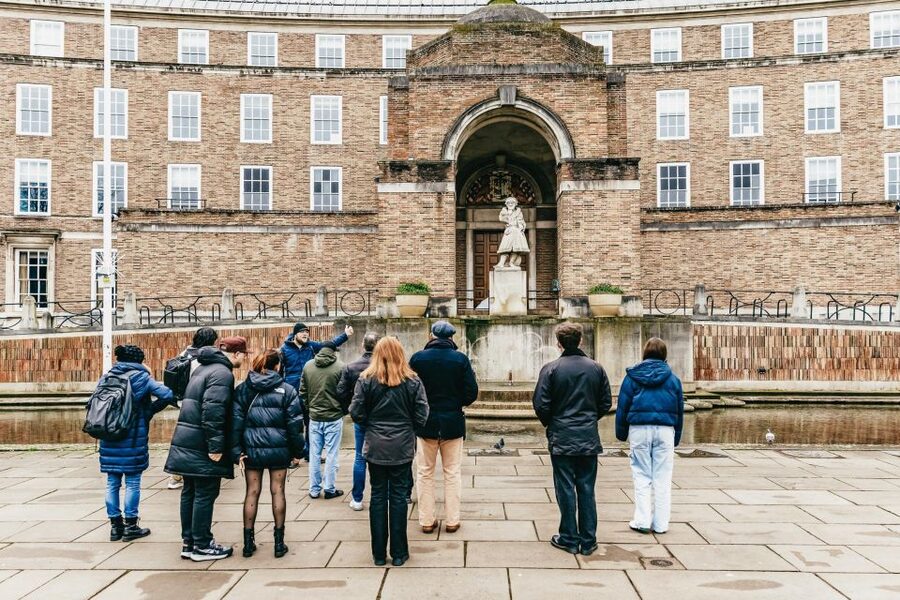 Bristol: Blackbeard to Banksy Guided Walking Tour - The Matthew of Bristol and the Arnolfini finale