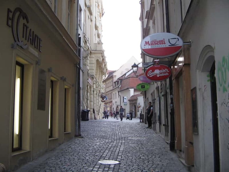 Brno: Historic Downtown Walking Tour - Old Town Hall legends, New Town Hall, Leipa, and the Joseph Street return