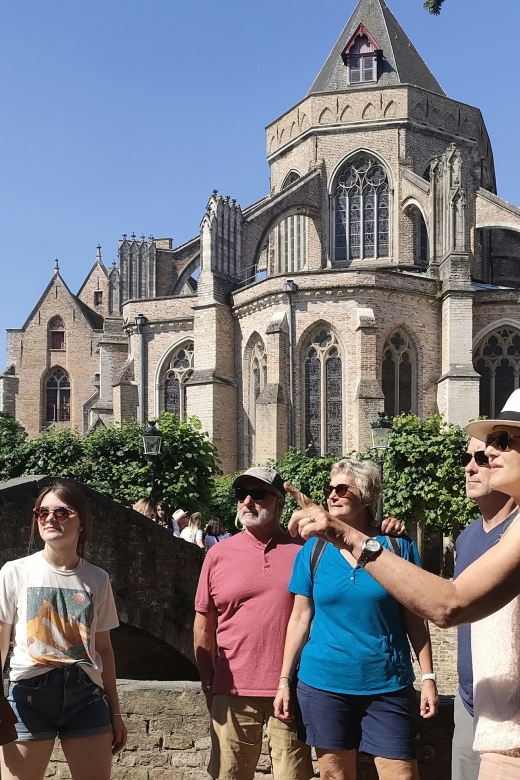 Bruges: Small Group Boat Cruise and Guided Walking Tour - Four Horsemen of the Apocalypse: Golden Statues and City Power
