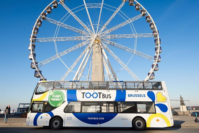 Brussels Tootbus Discovery Hop On Hop Off Bus and walking tours - Your route: from Central Station to Atomium without doing the math
