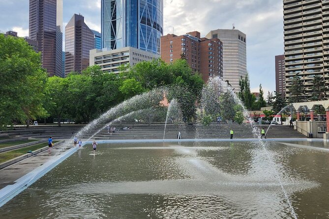 Calgary City Highlights 3 Hour Walking Tour | Gratuity-Based - Start and finish: Edison150 to Toonie Tours Calgary on 8 Ave SW