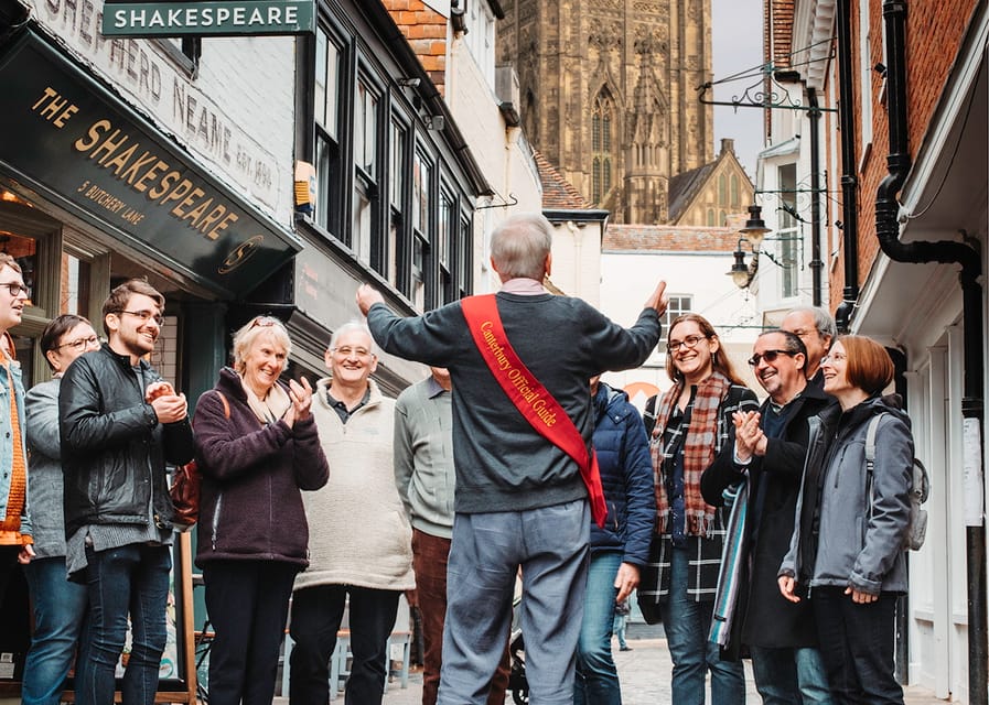 Canterbury: Walking Tour with Green Badge Guide - Cathedral precincts (without going inside): what you really see