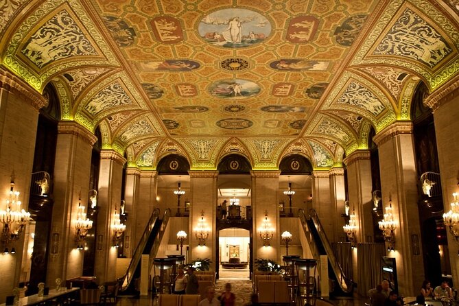 Chicago's Secret Interiors Architectural Walking Tour - Palmer House (Hilton): Gilded Age luxury after the Great Fire