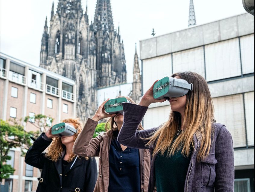 Cologne: Old Town Virtual Reality Walking Tour - Roncalliplatz to Cologne Cathedral: where medieval ambition takes center stage