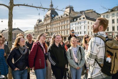 Copenhagen: Group Walking Tour - City Highlights - 2 Hours - Starting at Gammel Strand: the orange umbrella route that saves energy