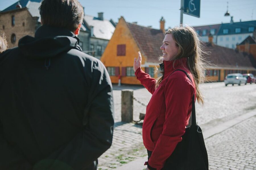 Copenhagen: Hygge and Happiness Culture Walking Tour - Finding the Nyboder meeting point and settling into the vibe