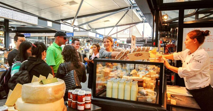 Copenhagen’s oldest and original food tour (Est. 2011). - Getting oriented at Torvehallerne and starting near Nørreport
