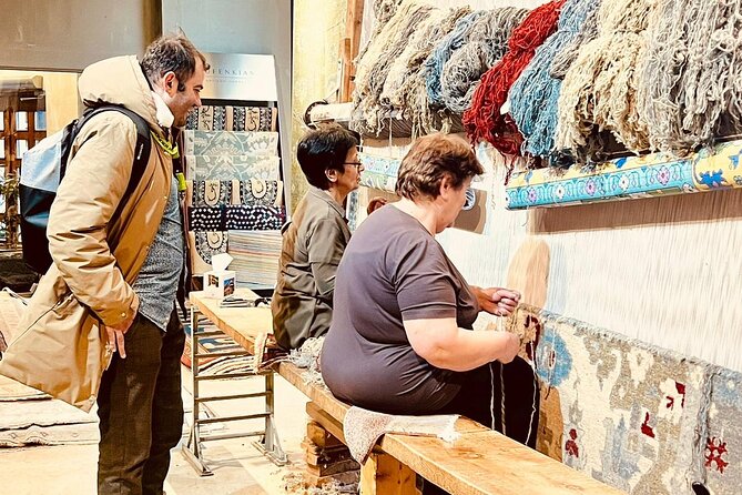 Cultural Walking Tour in Yerevan with Armenian food Tastings - Tufenkian Heritage Hotels and Vernissage: carpets, markets, and symbols