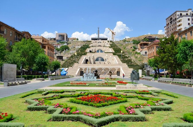 Cultural Walking Tour in Yerevan with Armenian food Tastings - Missak Manouchian Park: khachkar details you’ll remember