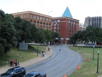 Dallas: JFK Assassination Highlights Walking Tour - John F. Kennedy Memorial Plaza (1970): where the tour frames the story