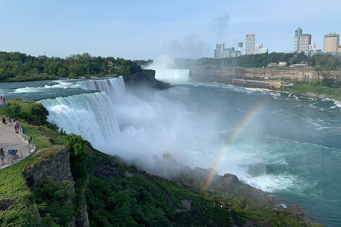 Daredevil Walking Tour with Maid of the Mist Boat Ride - Observation Tower and View Deck Stops: Quick Wins for Photos and Orientation